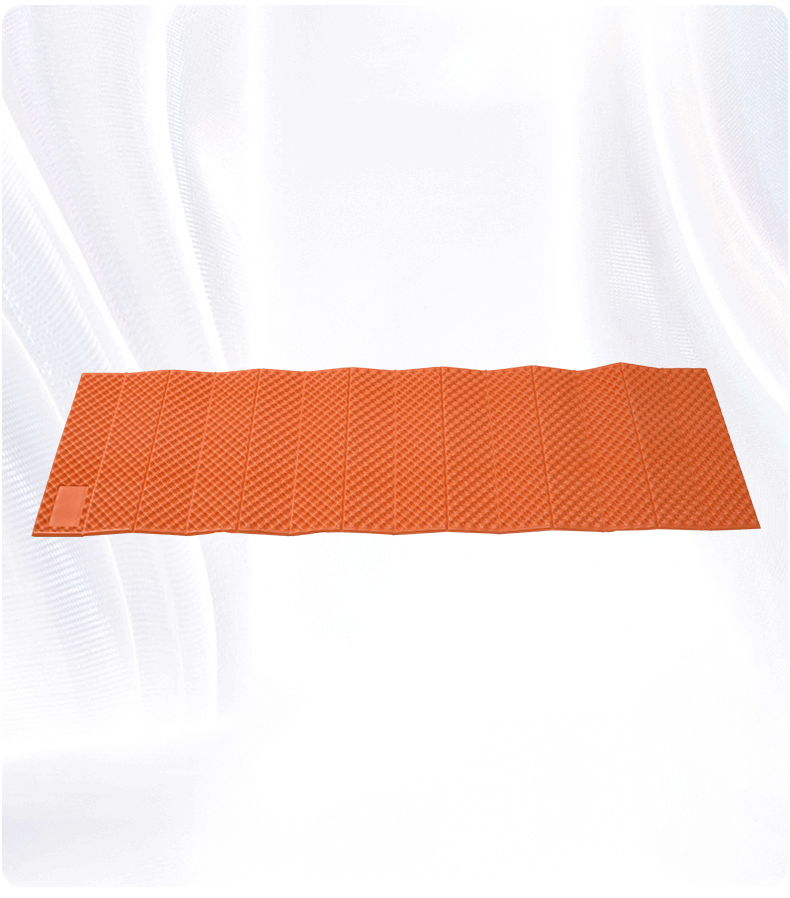 Orange Folding Yoga Mat
