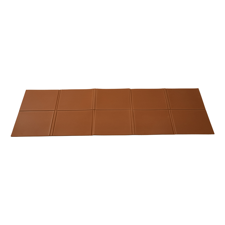 Rubber yoga mat